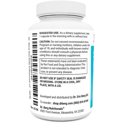 Dr. Berg's Sea Kelp Enhanced - Pure Healthy Thyroid Support Natural Antioxidants
