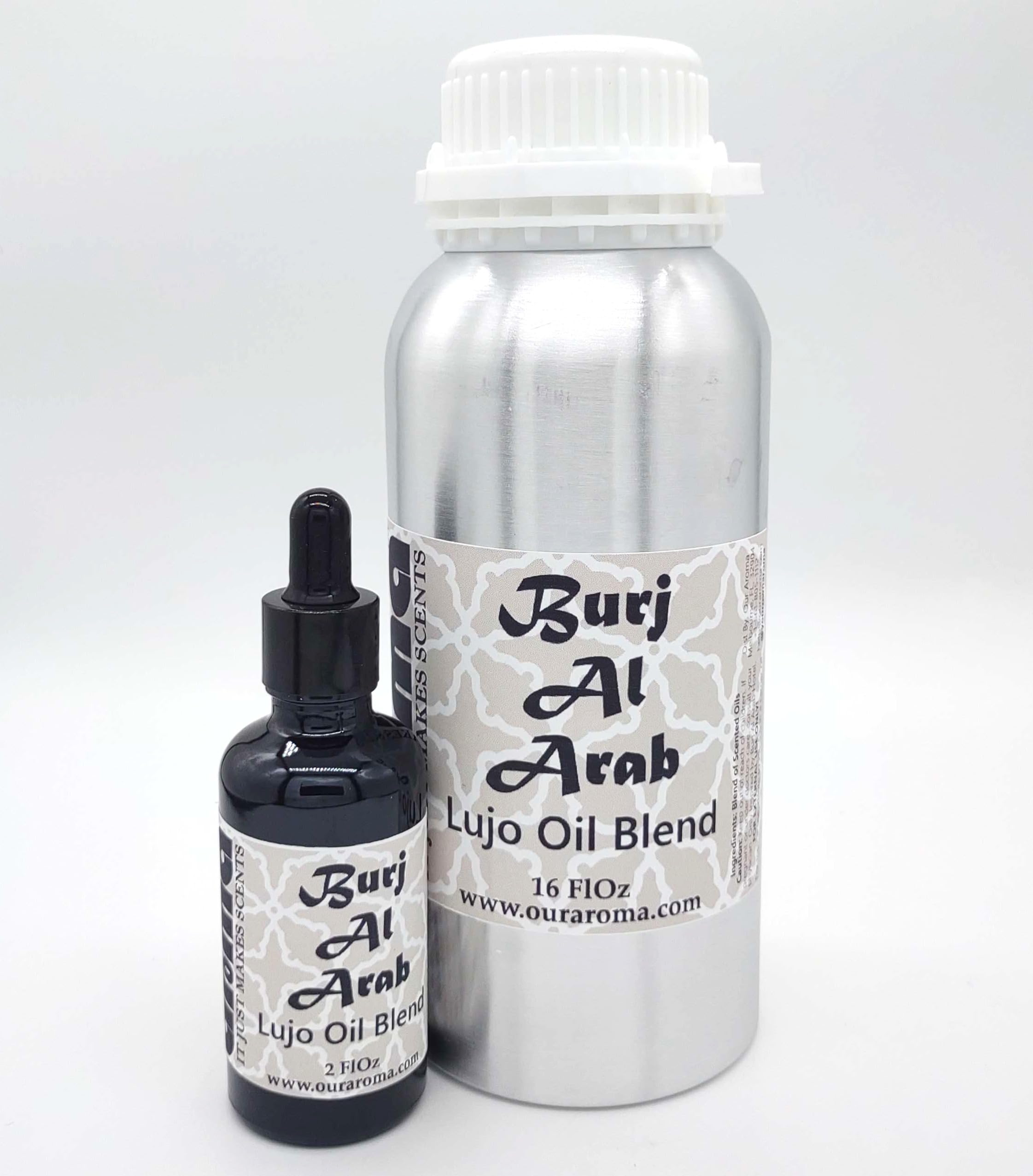 Our Aroma Burj Al Arab Scent Blend Oil - Fragrance Blend Oil - Fresh Citrus Blend - Lujo Collection Oil Our Aroma