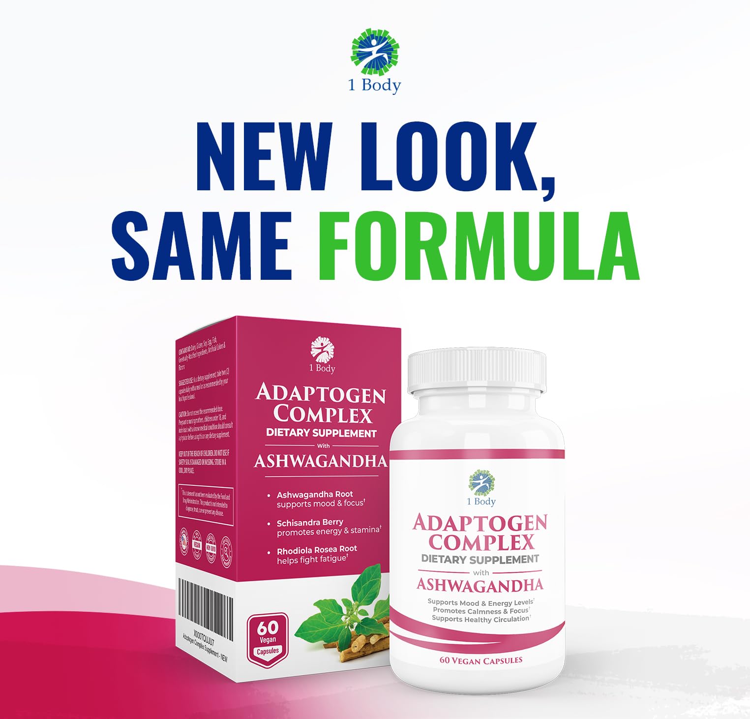 1 Body Adaptogen Complex with Ashwagandha