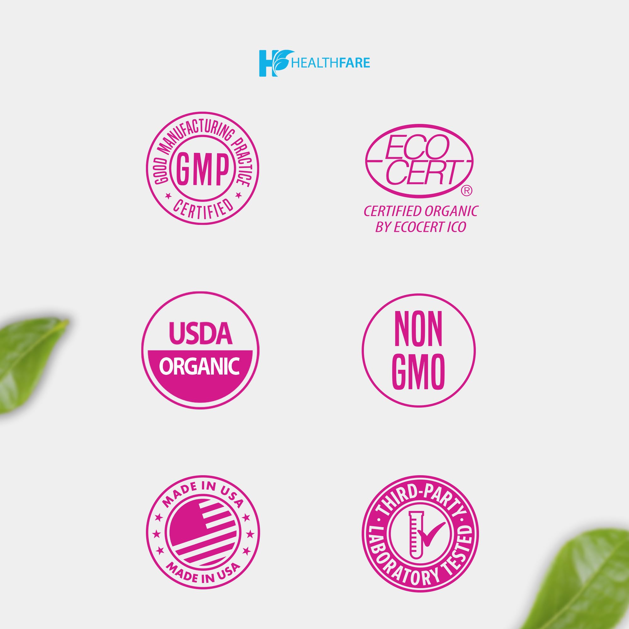 HealthFare Feminiva Boric Acid Vaginal Suppositories - 30 Count, 600mg, Intimate Health Support - 100% Healthfare