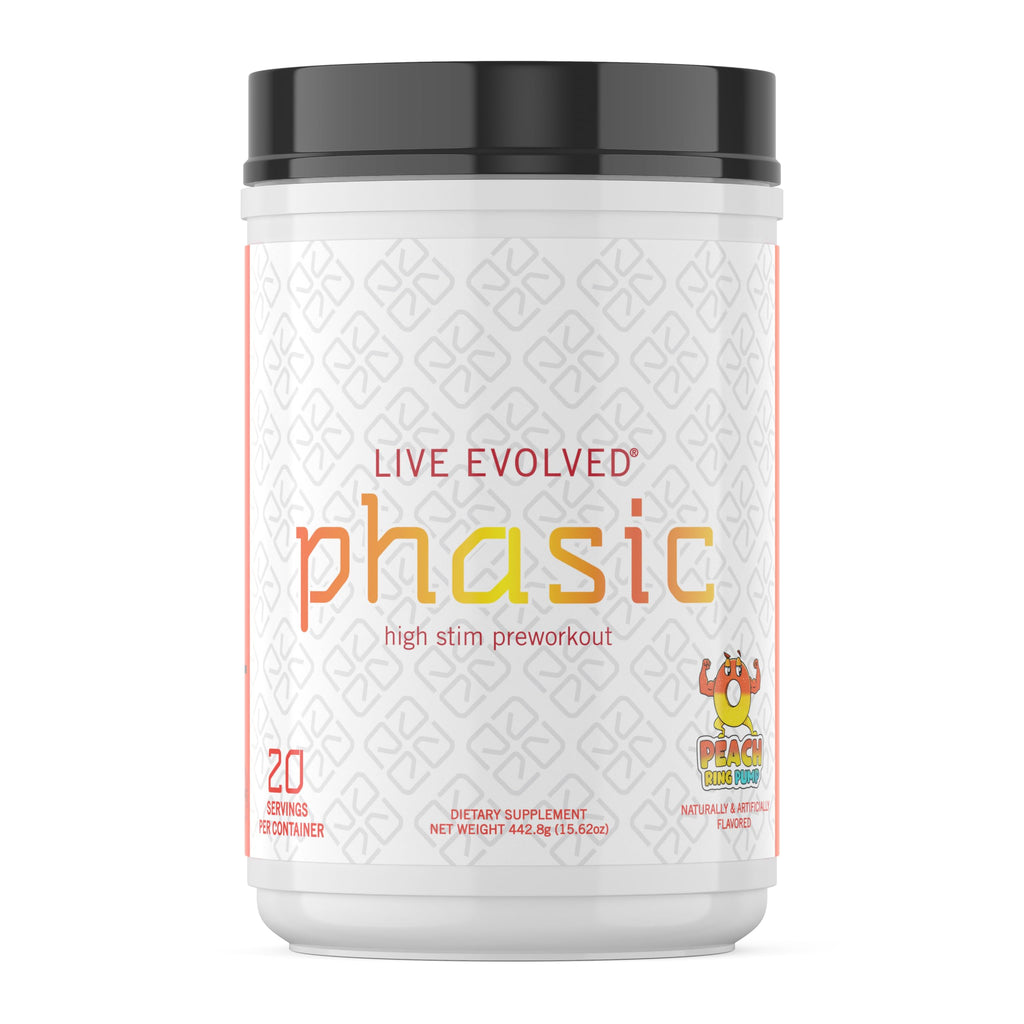 ve Evolved Phasic - High Stim Pre Workout for Men & Women - Energy | Pump | Nootropics 