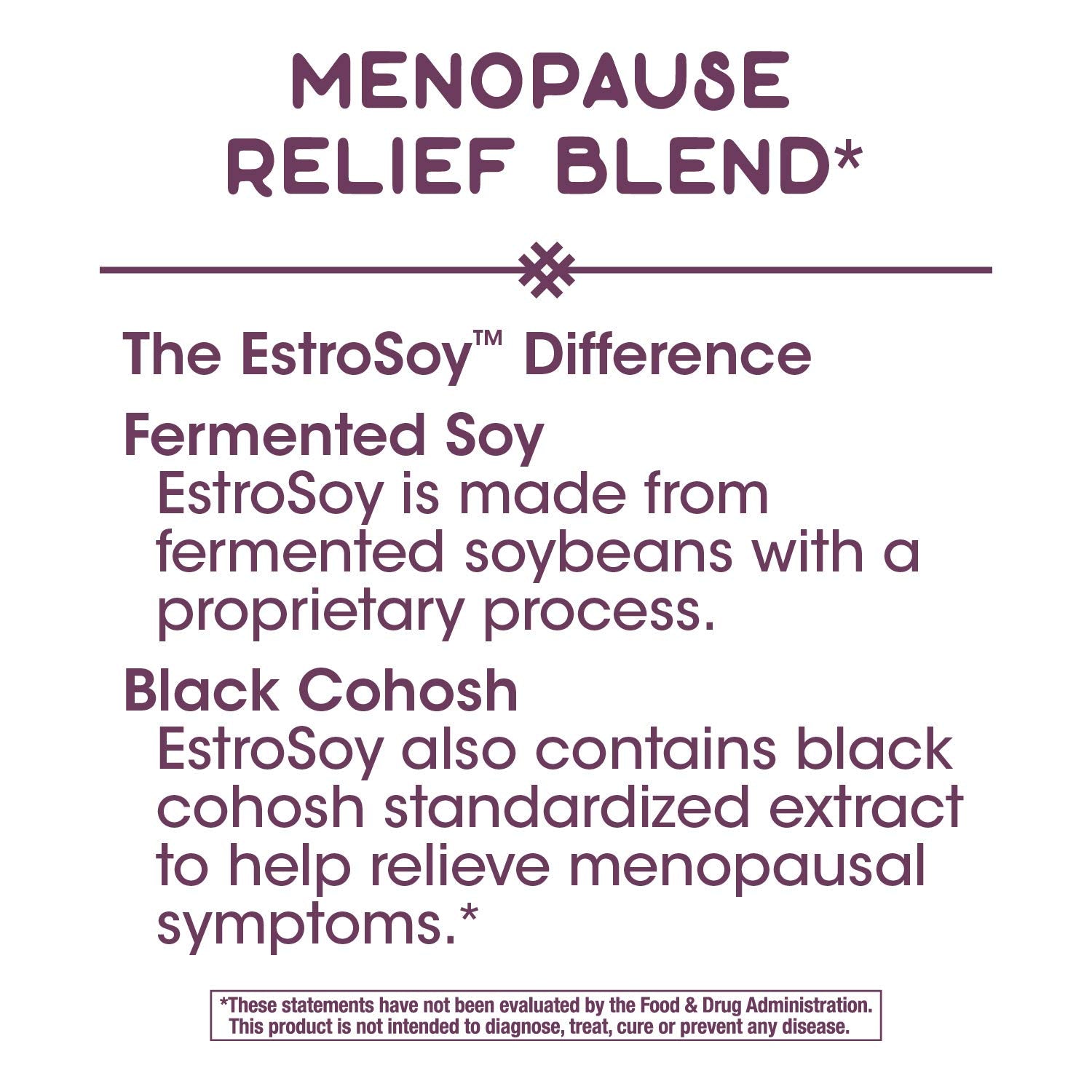 Nature's Way EstroSoy, Menopause Relief Blend*, Helps Relieve Menopausal Symptoms Nature's Way