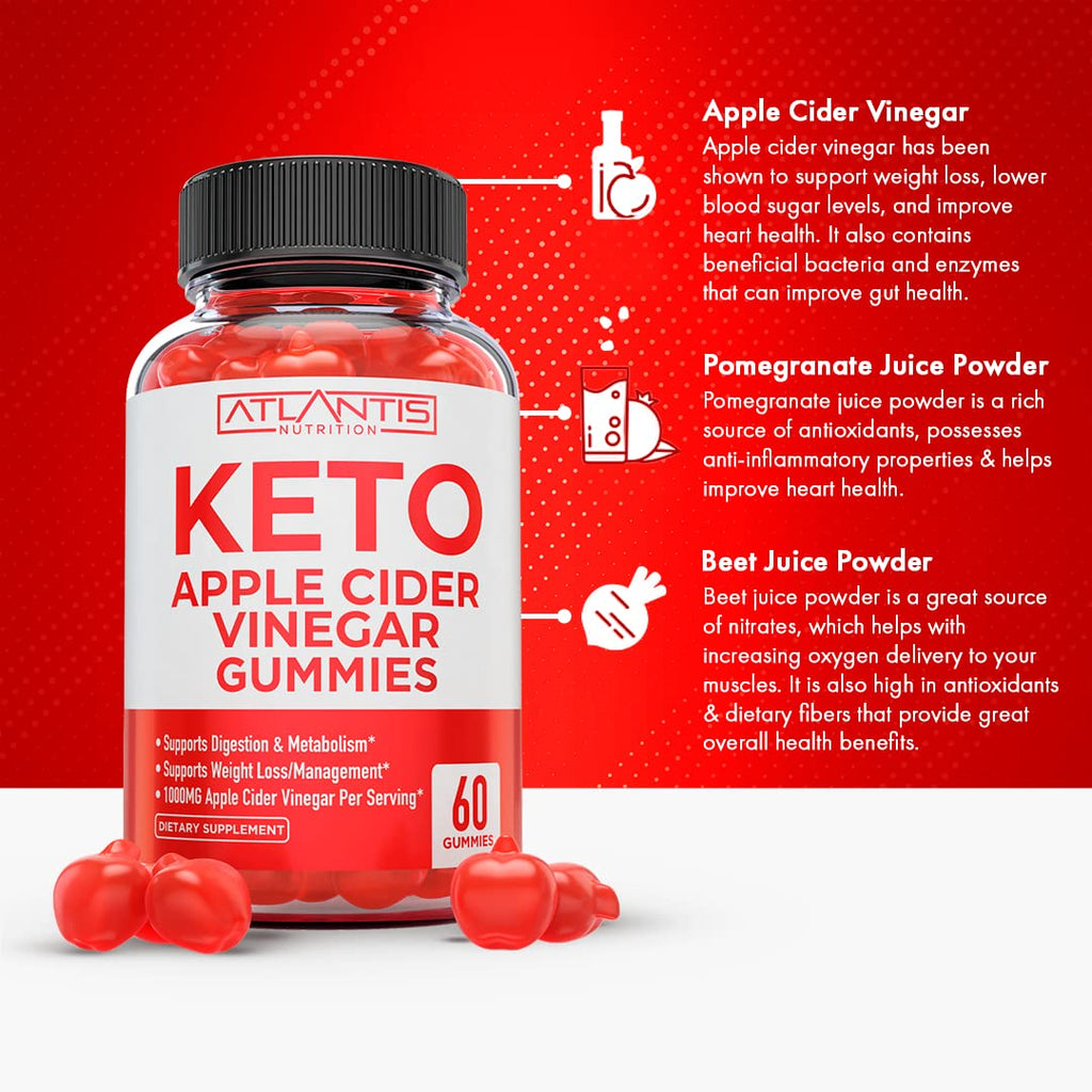 Keto ACV Gummies for Weight Loss - Apple Cider Vinegar Keto ACV Gummies Formulated