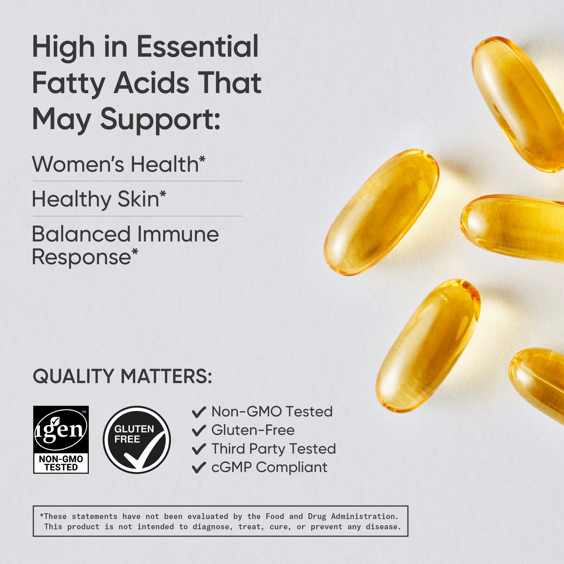 Sports Research Evening Primrose Supplement from Cold Pressed Oil Sports Research