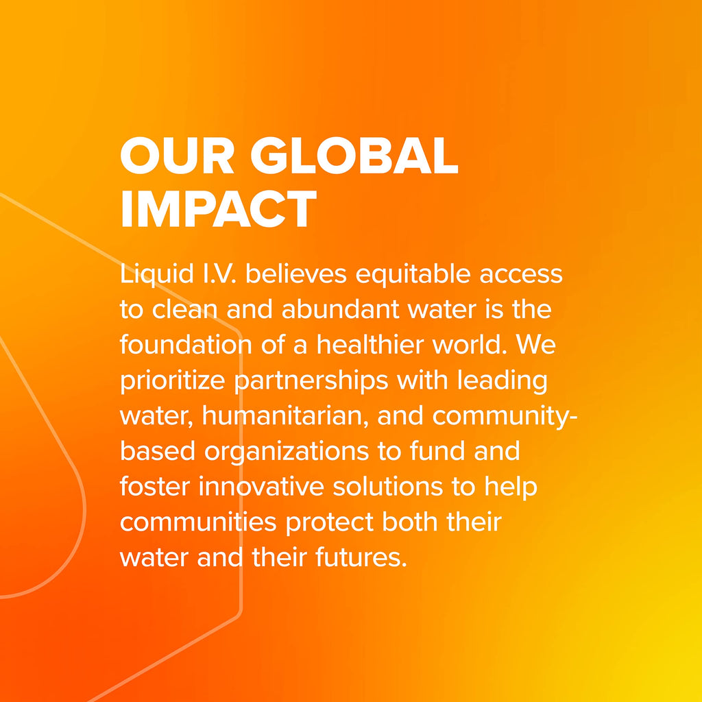 Liquid I.V. Hydration Multiplier + Immune Support - Tangerine - Hydration Powder