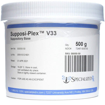 Supposi-Plex™ V33 Suppository Base (500g)