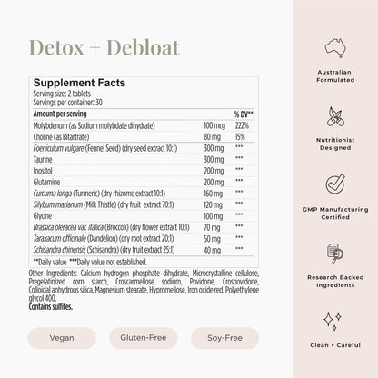 JSHealth Vitamins Detox and Debloat Liver Health Formula | Liver Detox Pills | Debloating