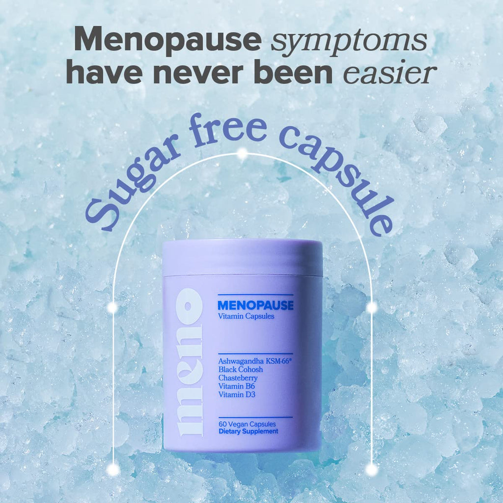 MENO Vitamins for Menopause, 30 Servings (Pack of 1) - Hormone-Free Menopause Supplements