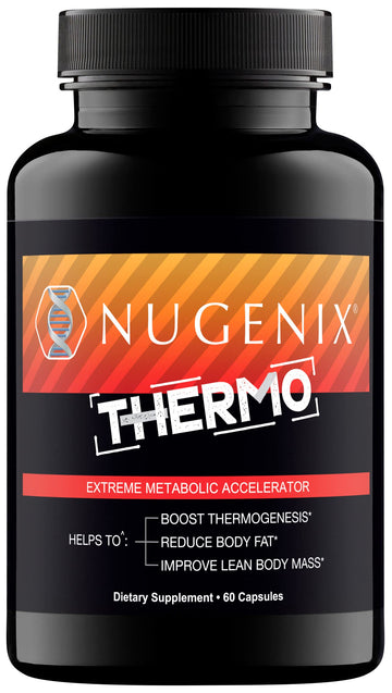 Nugenix Thermo - Thermogenic Fat Burner Supplement Pills for Men, Extreme Metabolic Accelerator