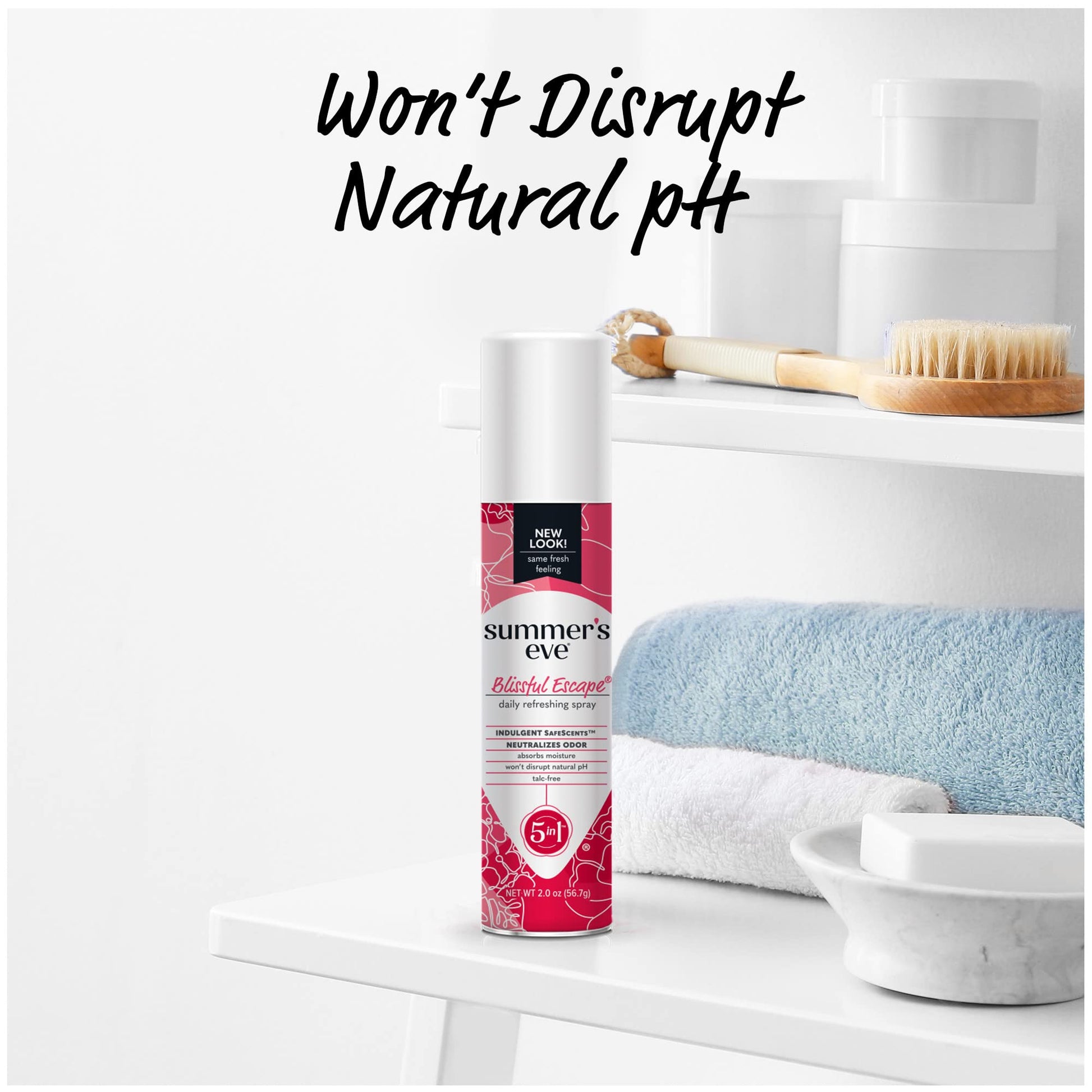 Summer's Eve Blissful Escape Daily Refreshing Feminine Spray, 2 oz, 3 Pack Summer's Eve