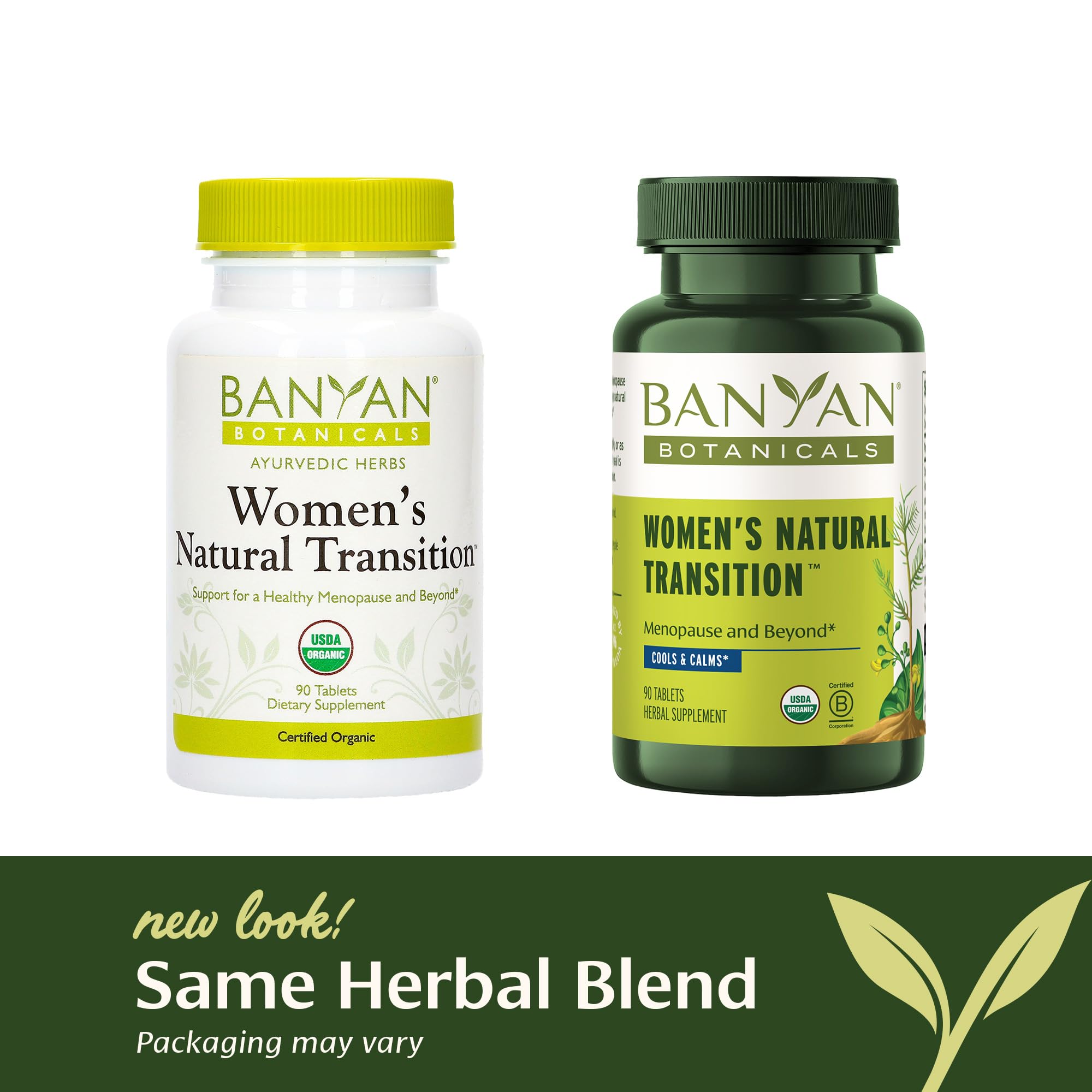 Banyan Botanicals Women’s Natural Transition – Organic Menopause Supplement Banyan Botanicals