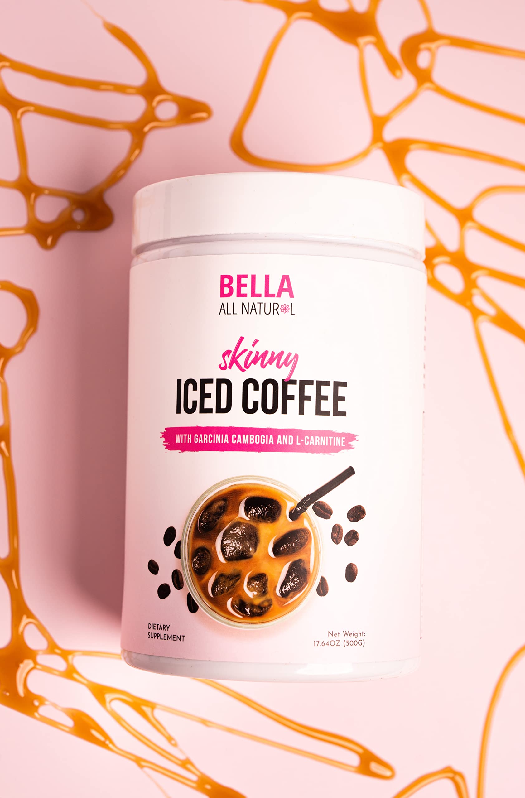 Bella All Natural Skinny Iced Coffee - Good Taste - 500 Grams Bella All Natural