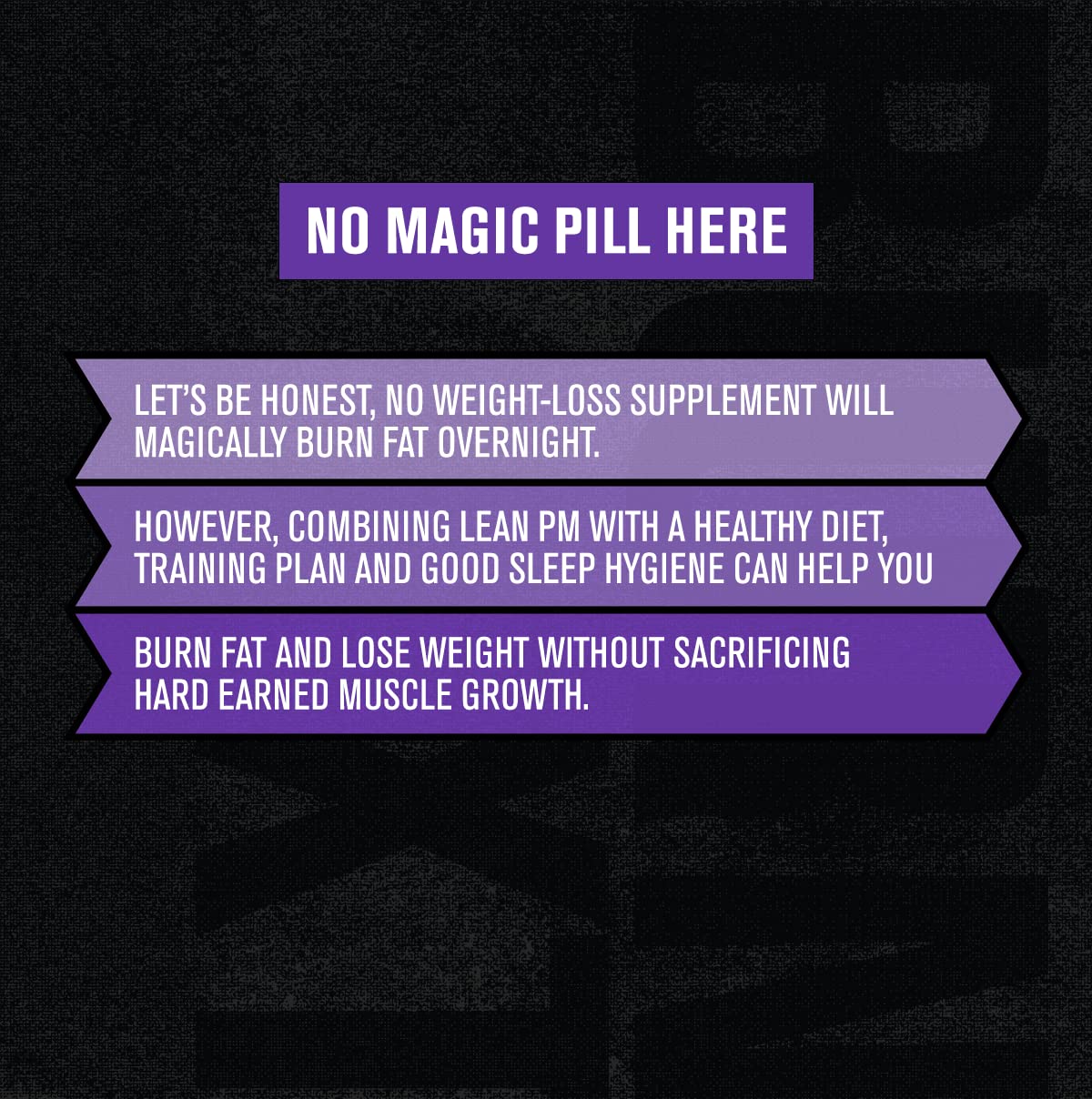 Jacked Factory Lean PM Night Time Fat Burner, Sleep Aid Supplement, & Appetite Suppressant Jacked Factory