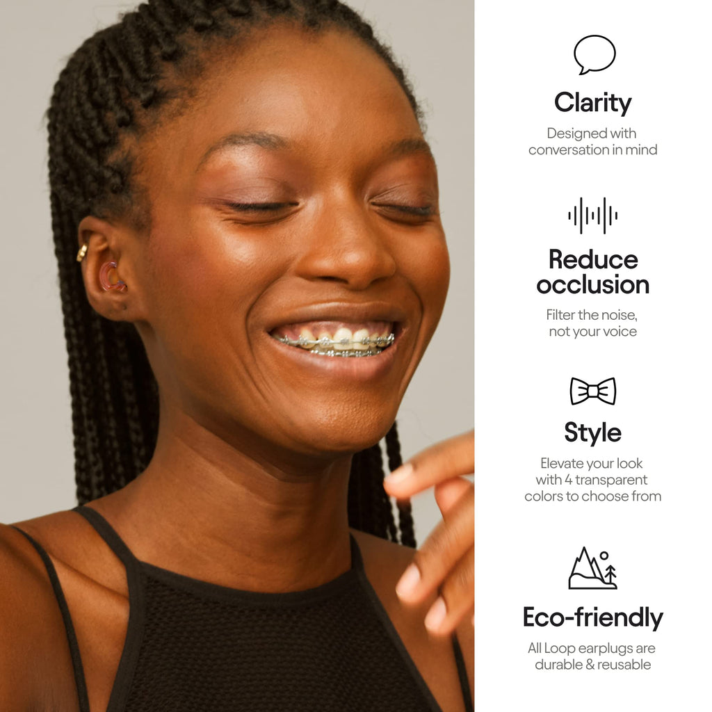 Loop Engage Earplugs for Conversation – Low-Level Noise Reduction