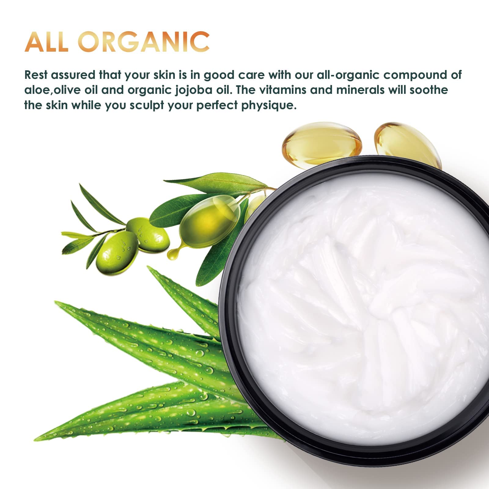 Elitribe Hot Cream Sweat Workout Enhancer Gel - Fat Burning, Cellulite & Firming Body Elitribe