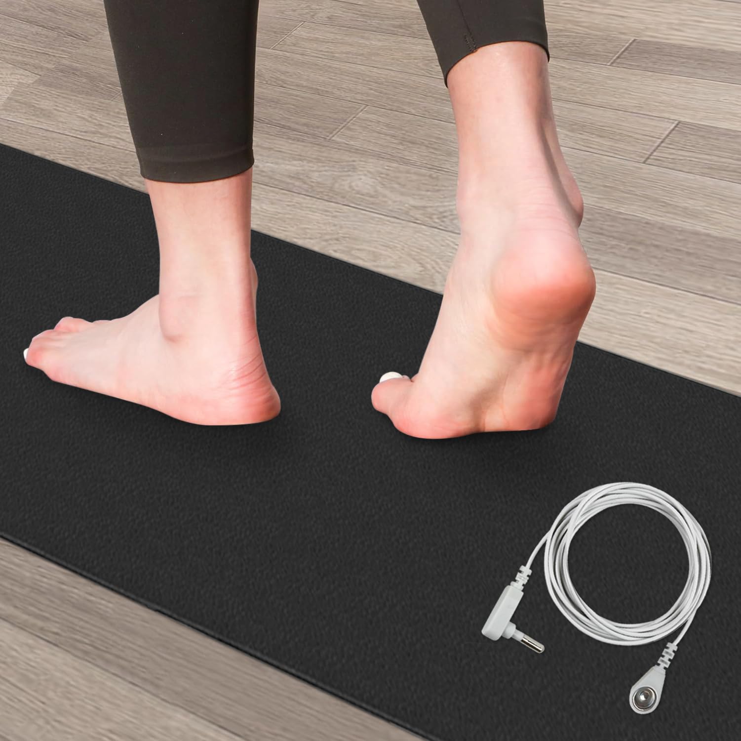 Grounding Mat for Bed, Desk, Floor, Grounding Pad for Better Sleep, Health, Pain Relief, Grounding Mat