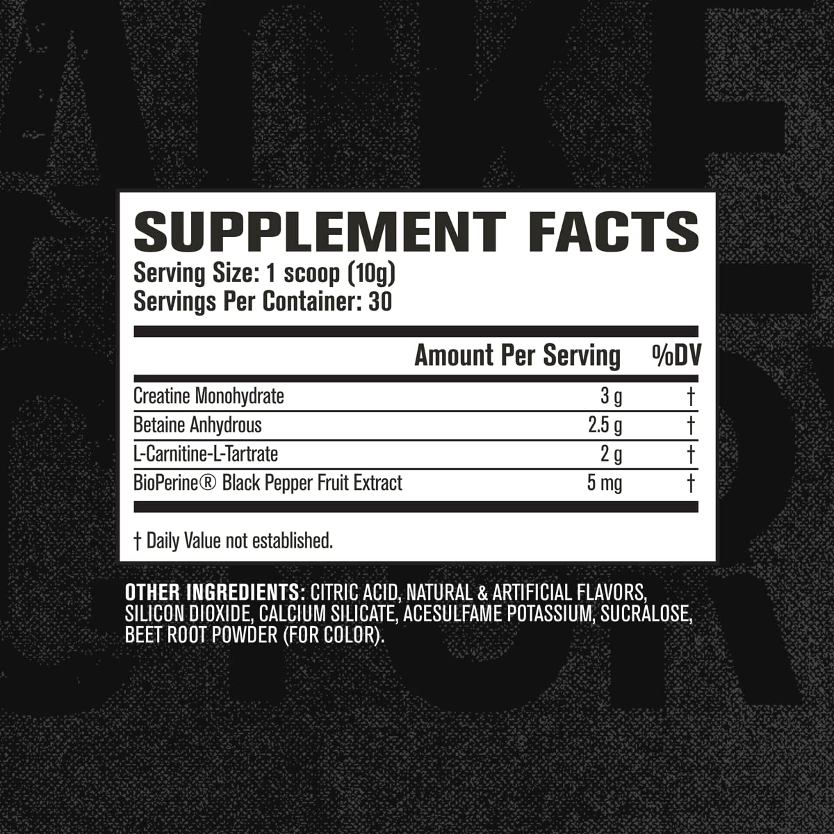 Jacked Factory Growth Surge Creatine Post Workout w/L-Carnitine - Daily Muscle Builder