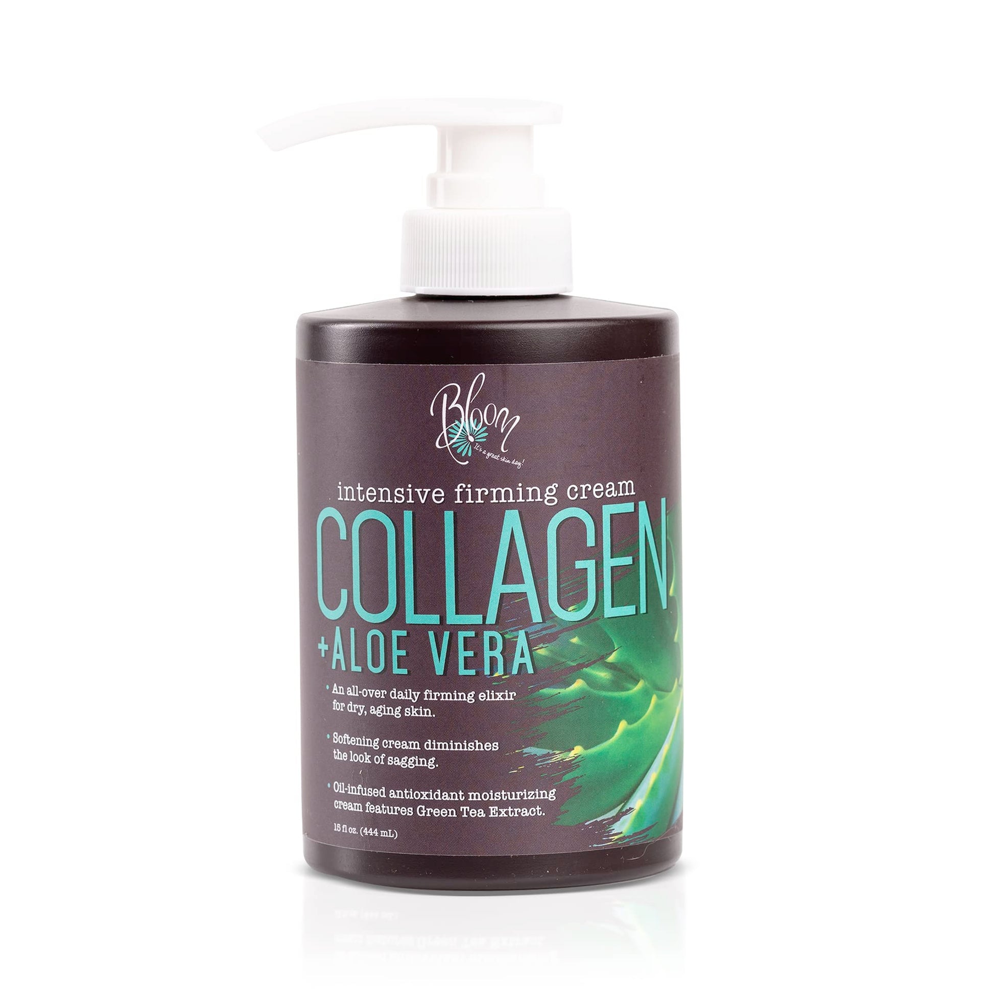BLOOM Collagen Cream + Aloe Vera Moisturizer Body Lotion & Face Cream | Dry Skin BLOOM IT'S A GREAT SKIN DAY!