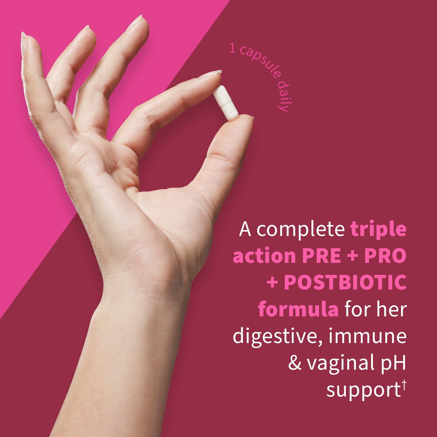 Garden of Life Dr Formulated Once Daily 3-in-1 Complete Prebiotics, Postbiotics