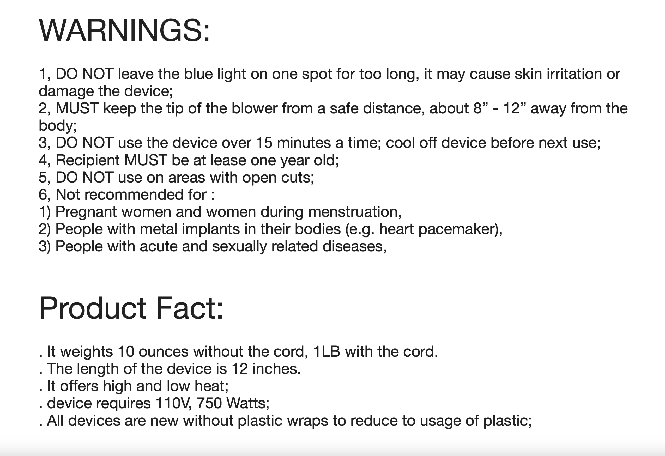 Terawave Terahertz (THZ) Quantum Wellness/Body/Water Enhancement Wand Terawave