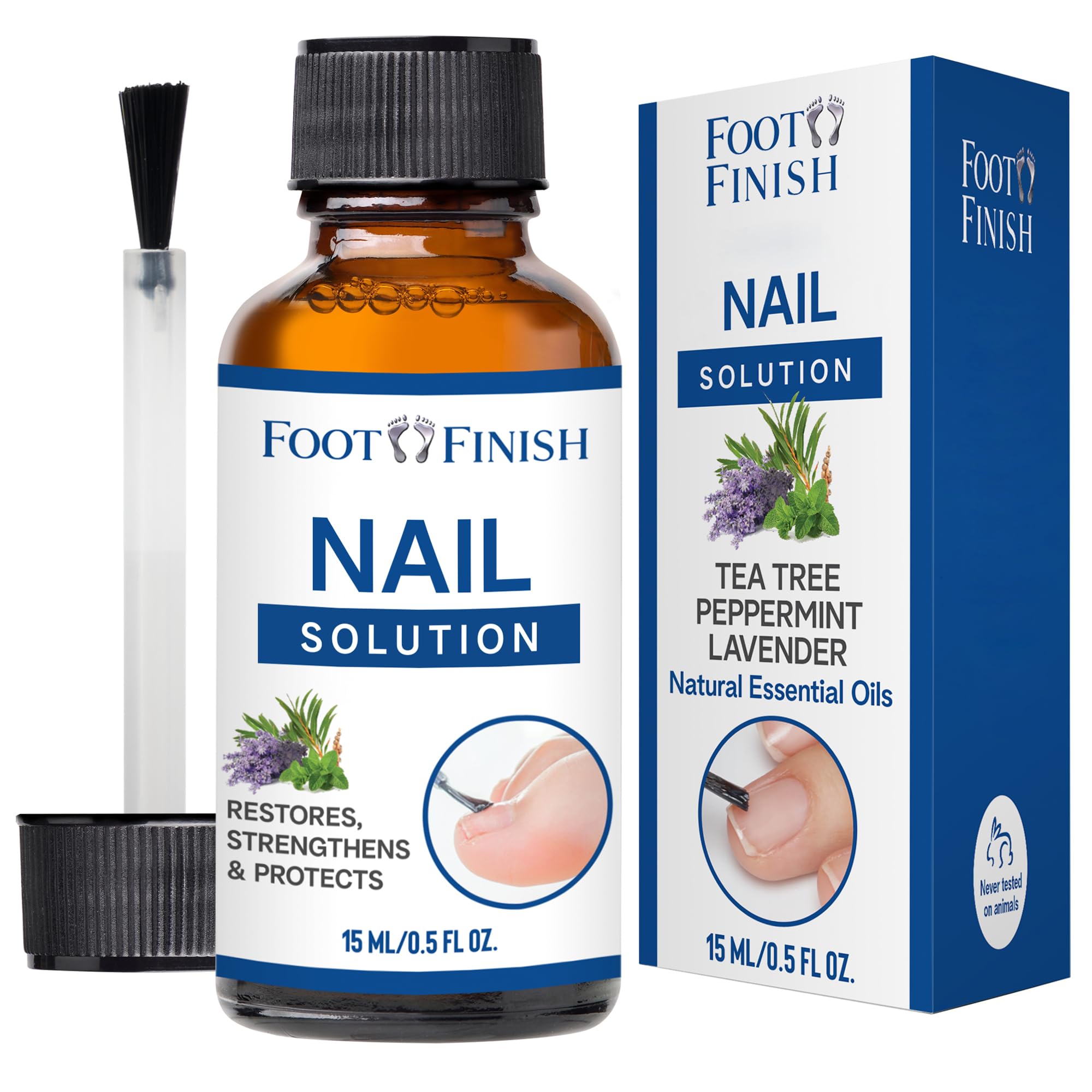 LOVE, LORI Tea Tree Oil for Toenail Fungus Treatment Extra Strength (15ml) - Nail Repair 