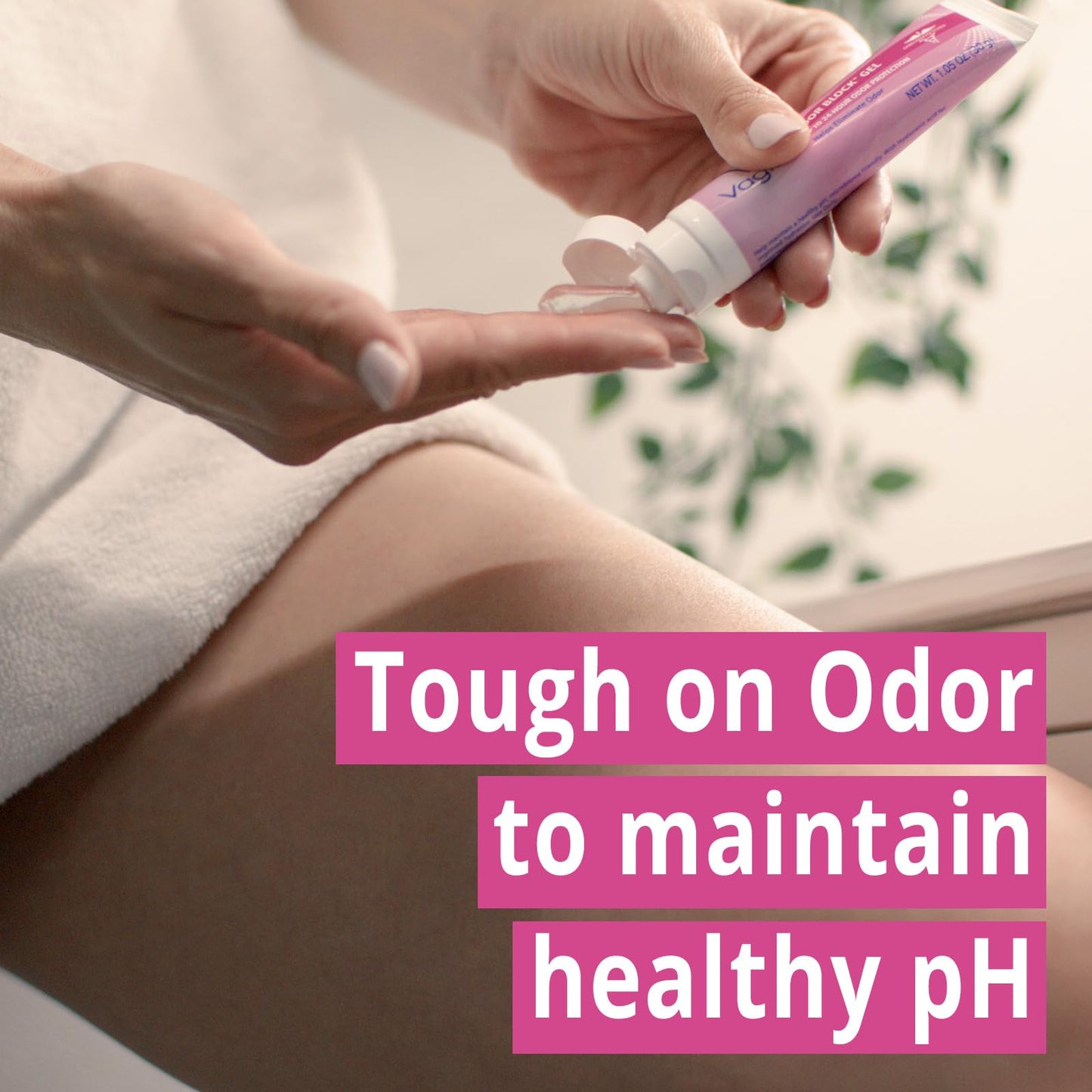 Vagisil Odor Block Gel with Hyaluronic Acid for Vaginal Health, Gynecologist Tested