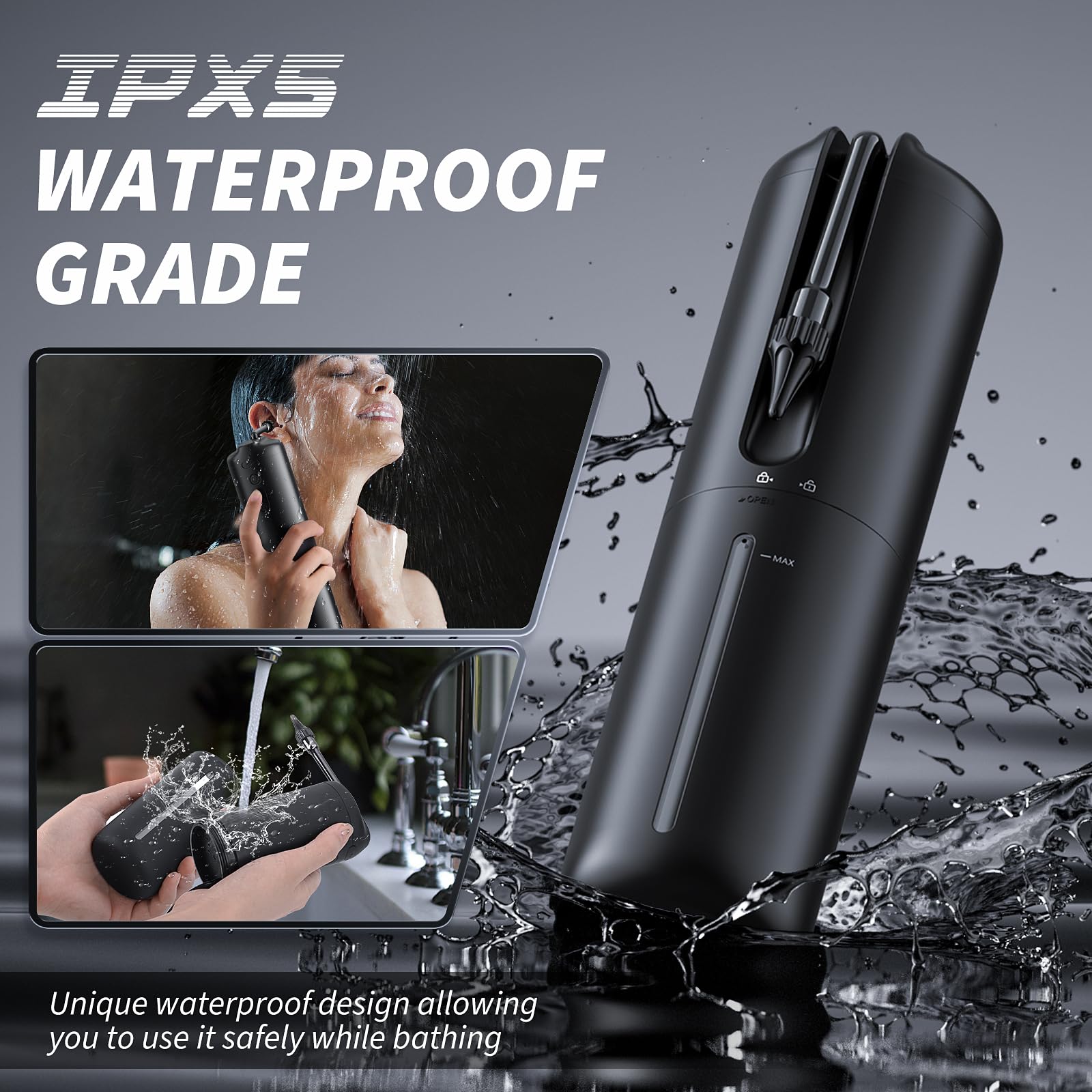 Ear Wax Removal - Electric Ear Irrigation Flushing System - Water Powered Ear Lebbtl