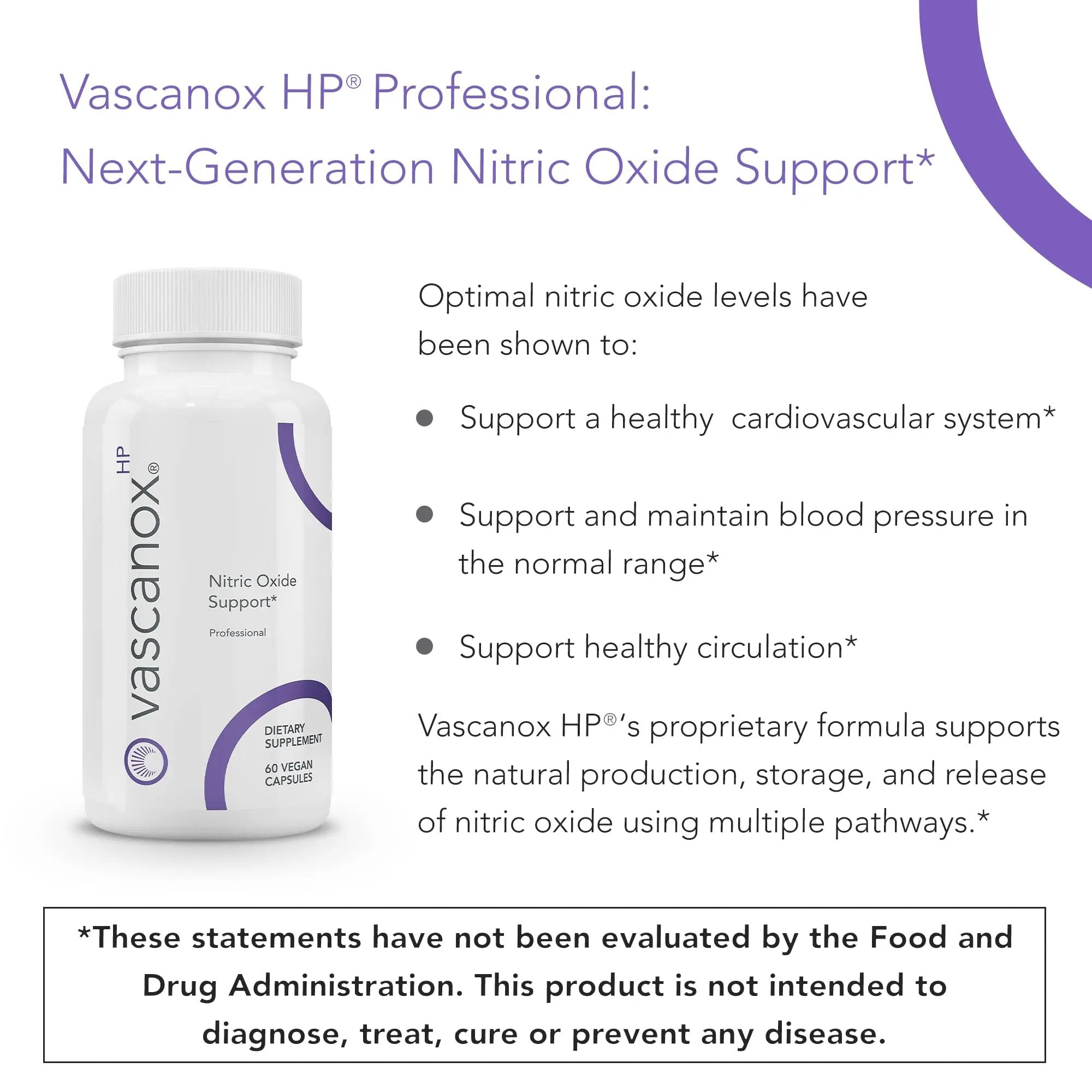 Calroy Health Sciences Vascanox HP - Next Generation Nitric Oxide Support Calroy Health Sciences