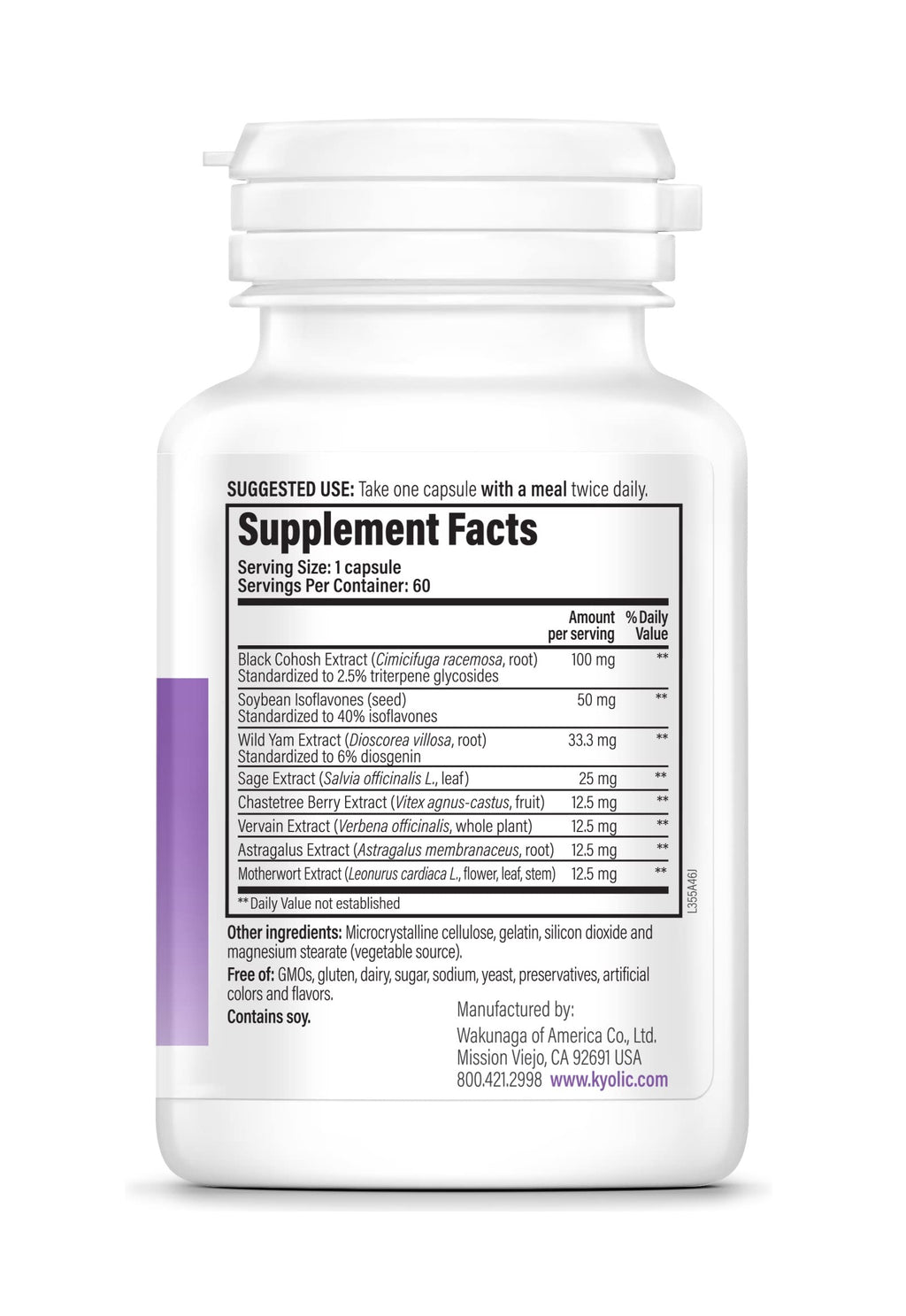 Kyolic Specialty Series, Estro-Logic Optimal Estrogen Balance, 60 Capsules