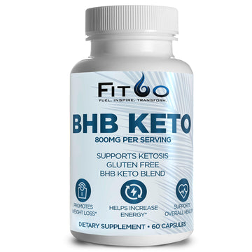 FIT60 Keto Diet Pills for Men & Women - Boost Energy and Mental Clarity for Enhanced Focus