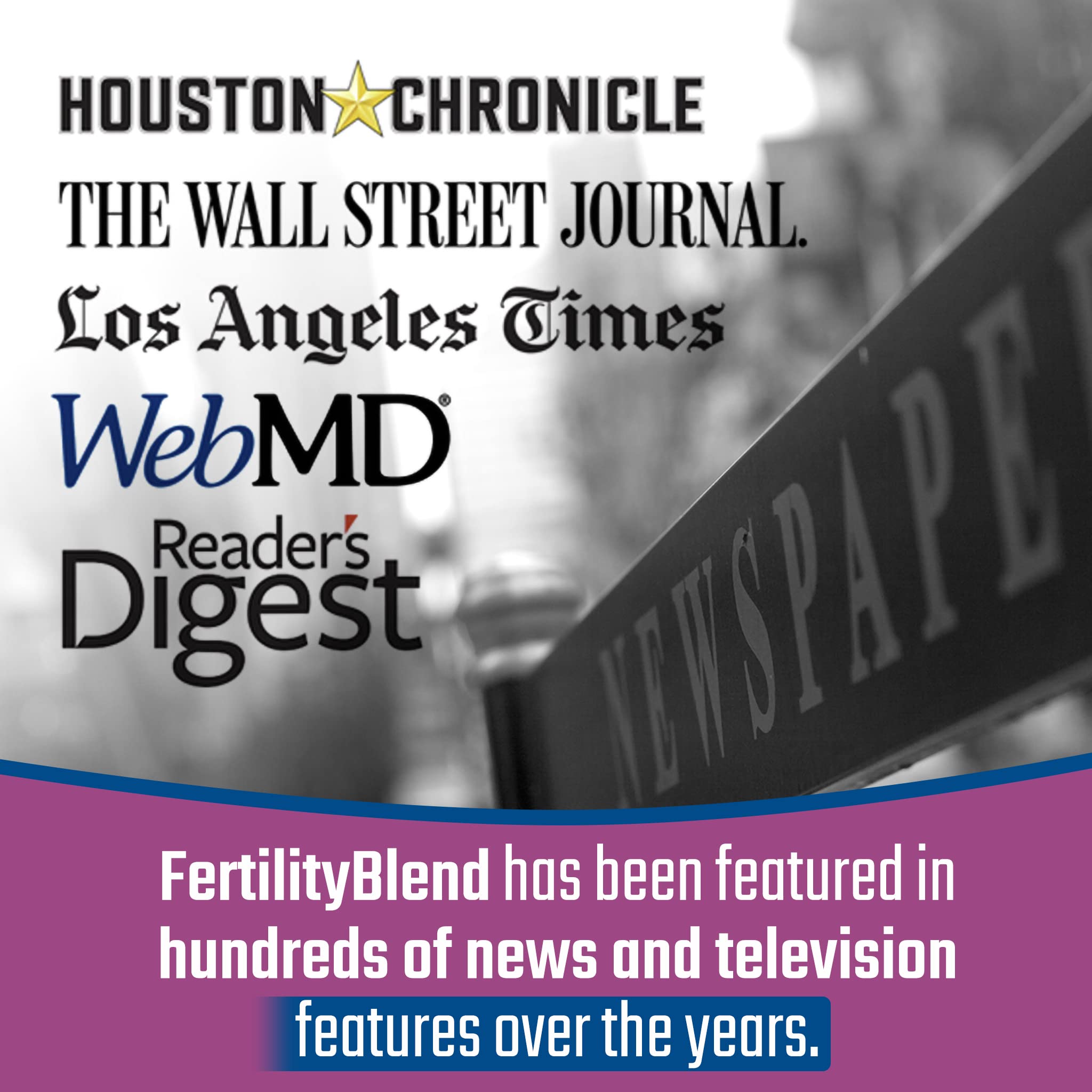 Fertility Blend Fertility Vitamins for Conception for Women and Men Bundle - 1 Month Fertility Blend