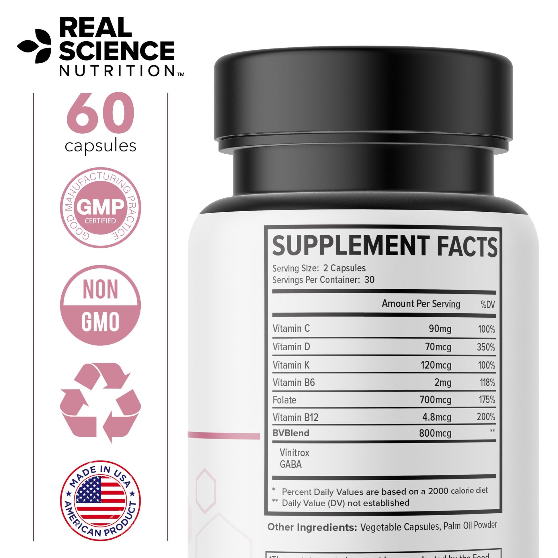 Real Science Nutrition Offers Bacterial VaginX Miracle - Nitric Oxide Enhanced Formulated Real Science Nutrition