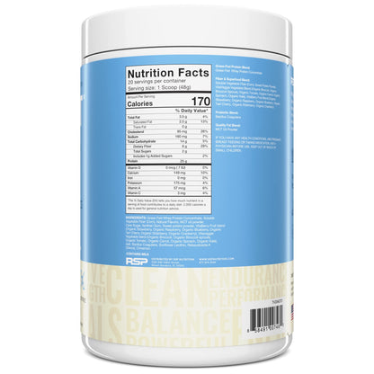 TrueFit Meal Replacement Shake Protein Powder, Grass Fed Whey + Organic Fruits