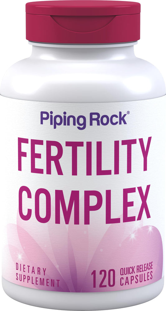 Fertility Supplements for Women | 120 Capsules | Complex Blend with Damiana, Chasteberry