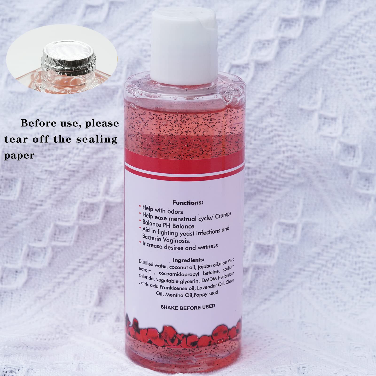 forvirness Feminine Wash with Cleaning Factor, Vaginal Wash - Clean, Remove Odor, pH Balance forvirness