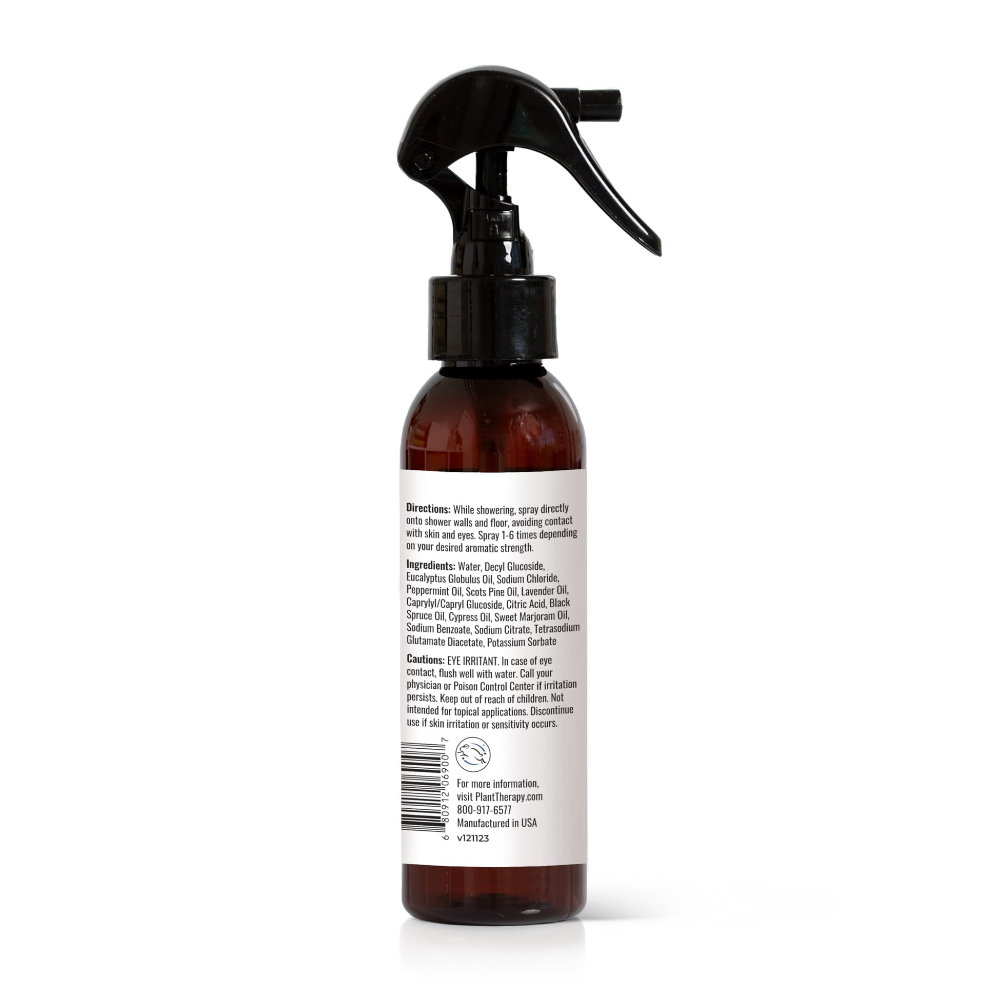 Plant Therapy Respir Aid Shower Mist 4 oz Refreshing & Crisp Aroma, Great to Help Clear Congestion Plant Therapy