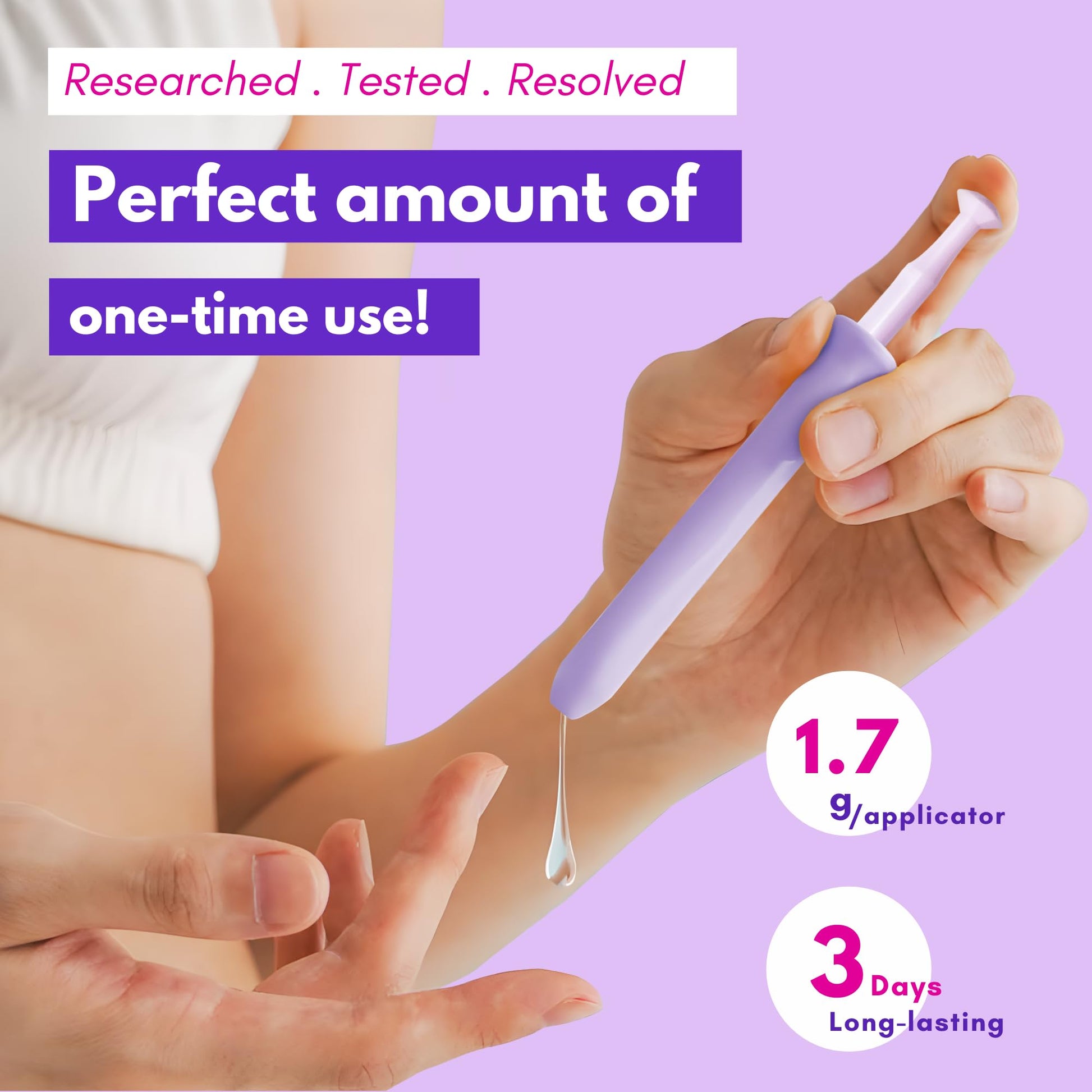 Muun Vaginal Moisturizer - Pack 12 Immediate Intimate Hydration - Dryness Burning Itching Muun