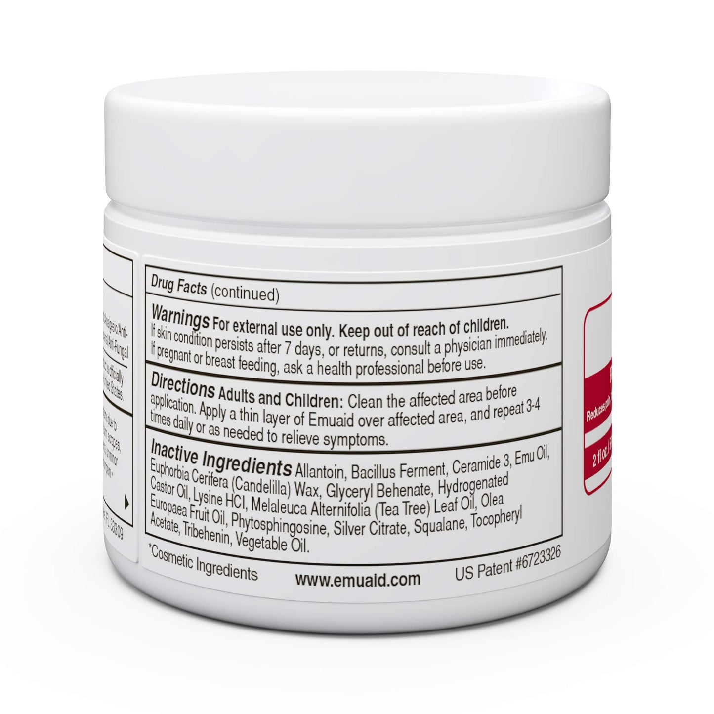 emuaid EMUAIDMAX Ointment 2oz - Eczema Cream. Maximum Strength Treatment