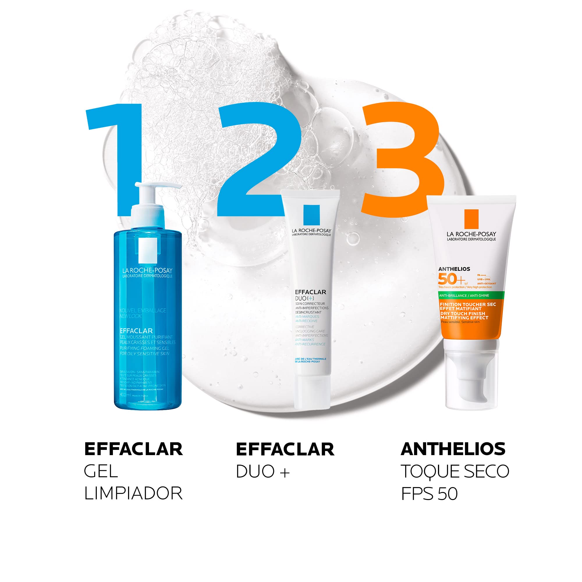 La Roche-Posay Effaclar Purifying Foaming Gel Cleanser for Oily Skin