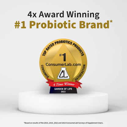 Garden of Life Dr Formulated Once Daily 3-in-1 Complete Prebiotics, Postbiotics