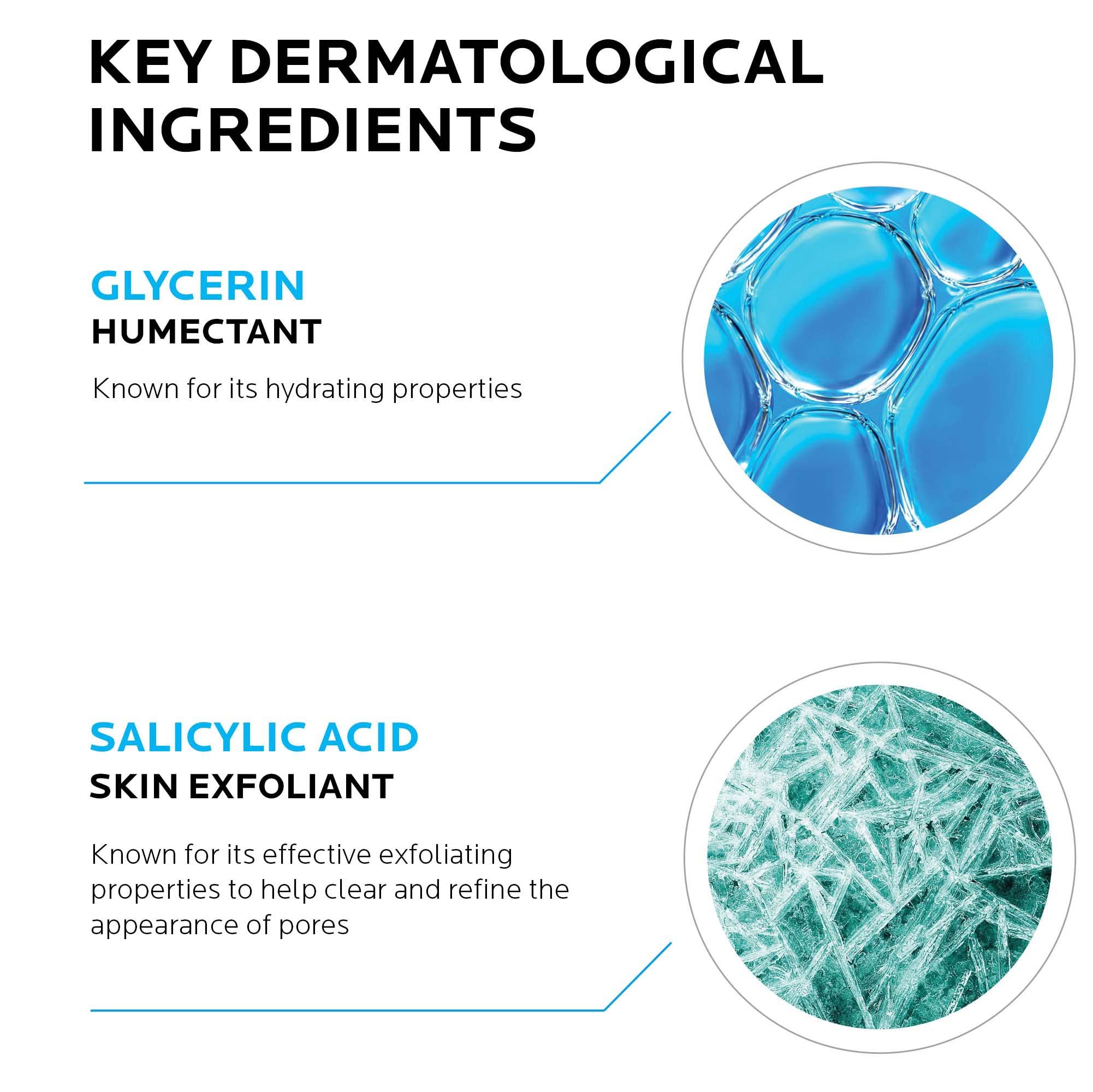 La Roche-Posay Effaclar Deep Cleansing Foaming Facial Cleanser, Cream