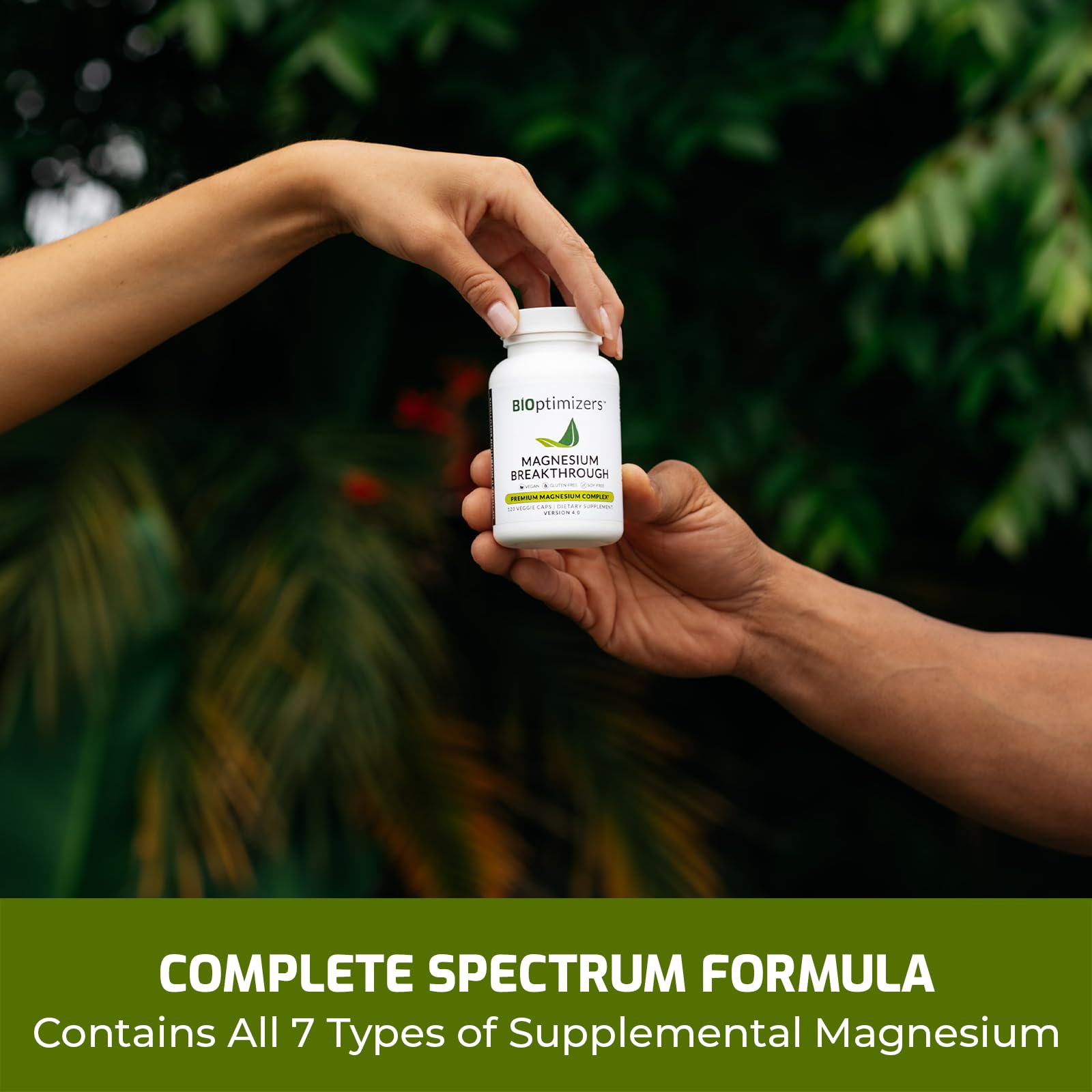 Magnesium Breakthrough Supplement 4.0 - Has 7 Forms of Magnesium: Glycinate, Malate