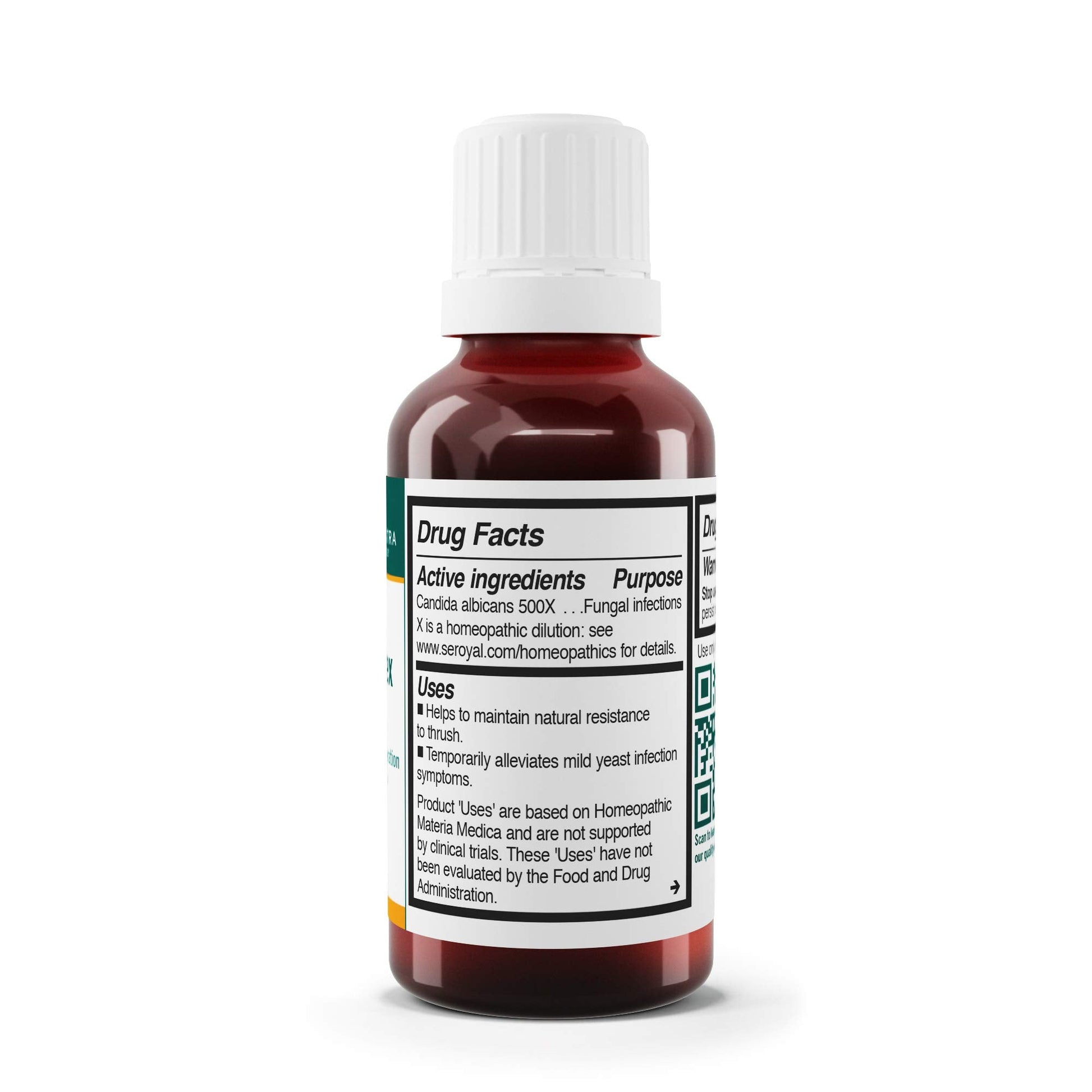 Genestra Brands Can Albex 500X | Candida Albicans Homeopathic Remedy in Liquid Form | 1 fl. oz. Genestra Brands