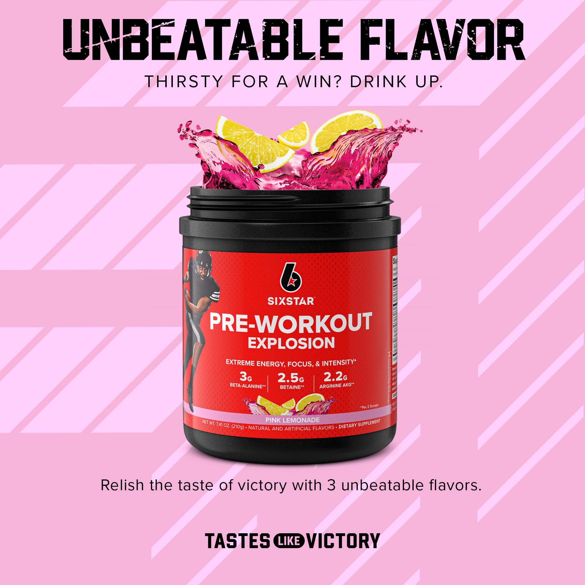 Six Star Pre Workout PreWorkout Explosion Pre Workout Powder for Men & Women PreWorkout Six Star