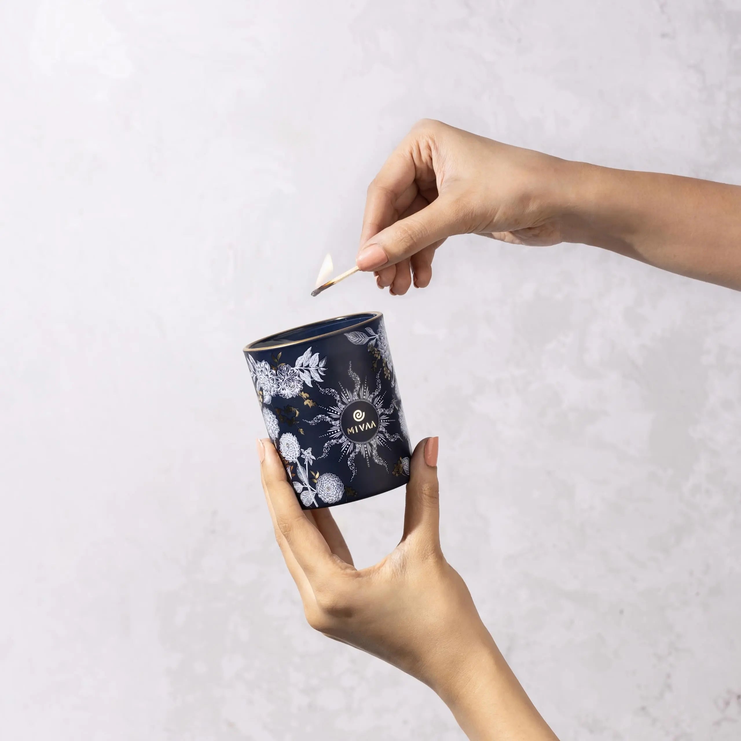 Mivaa Scented Candles - 100% Natural Soy Wax, 40 hrs Burn, Lead-Free Wicks, Holiday, Fall, Winter Msupps.com