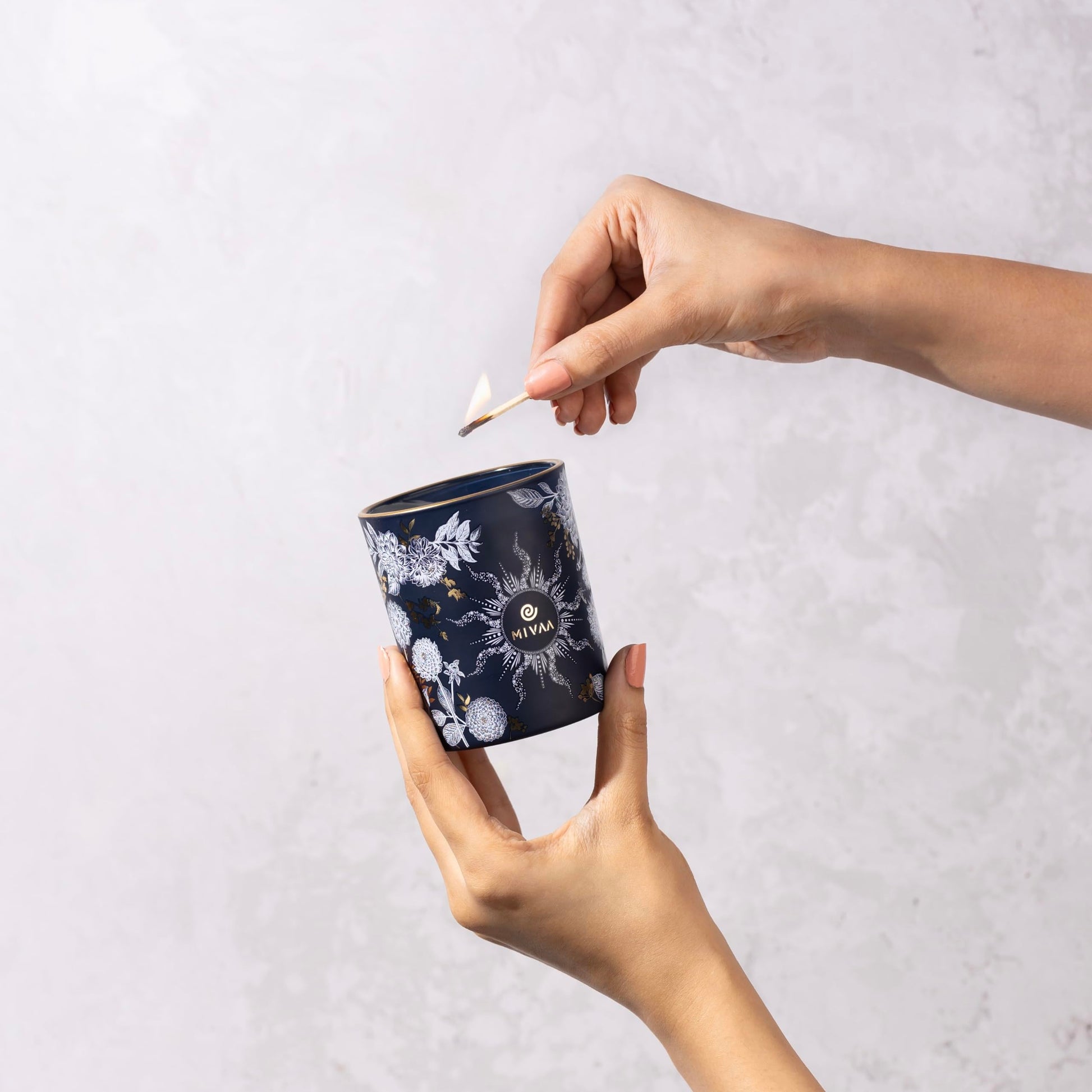 Mivaa Scented Candles - 100% Natural Soy Wax, 40 hrs Burn, Lead-Free Wicks, Holiday, Fall, Winter Msupps.com