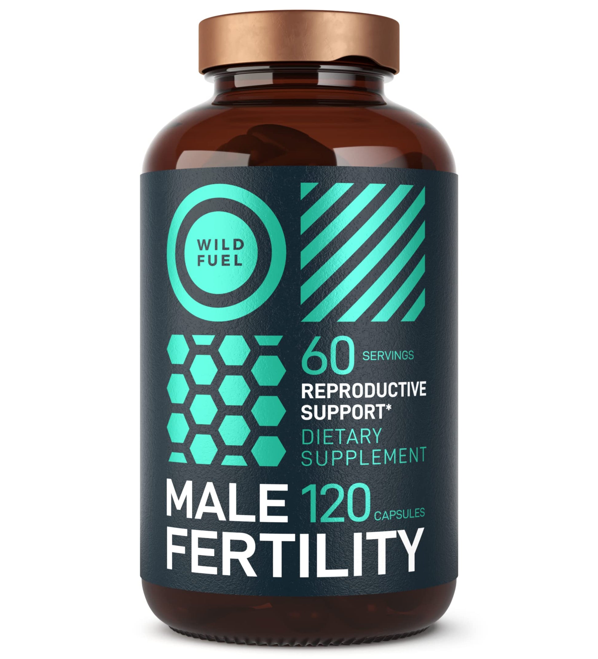Fertility Supplements For Men Prenatal Vitamin - Maca Root, Ashwagandha, L Arginine WILD FUEL
