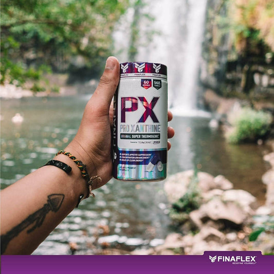 FINAFLEX PX PRO Xanthine - 60 Capsules - Thermogenic - Promotes Energy, Focus & Appetite