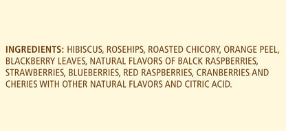 Celestial Seasonings Herbal Tea, Wild Berry Zinger, 20 Count (Pack of 6)