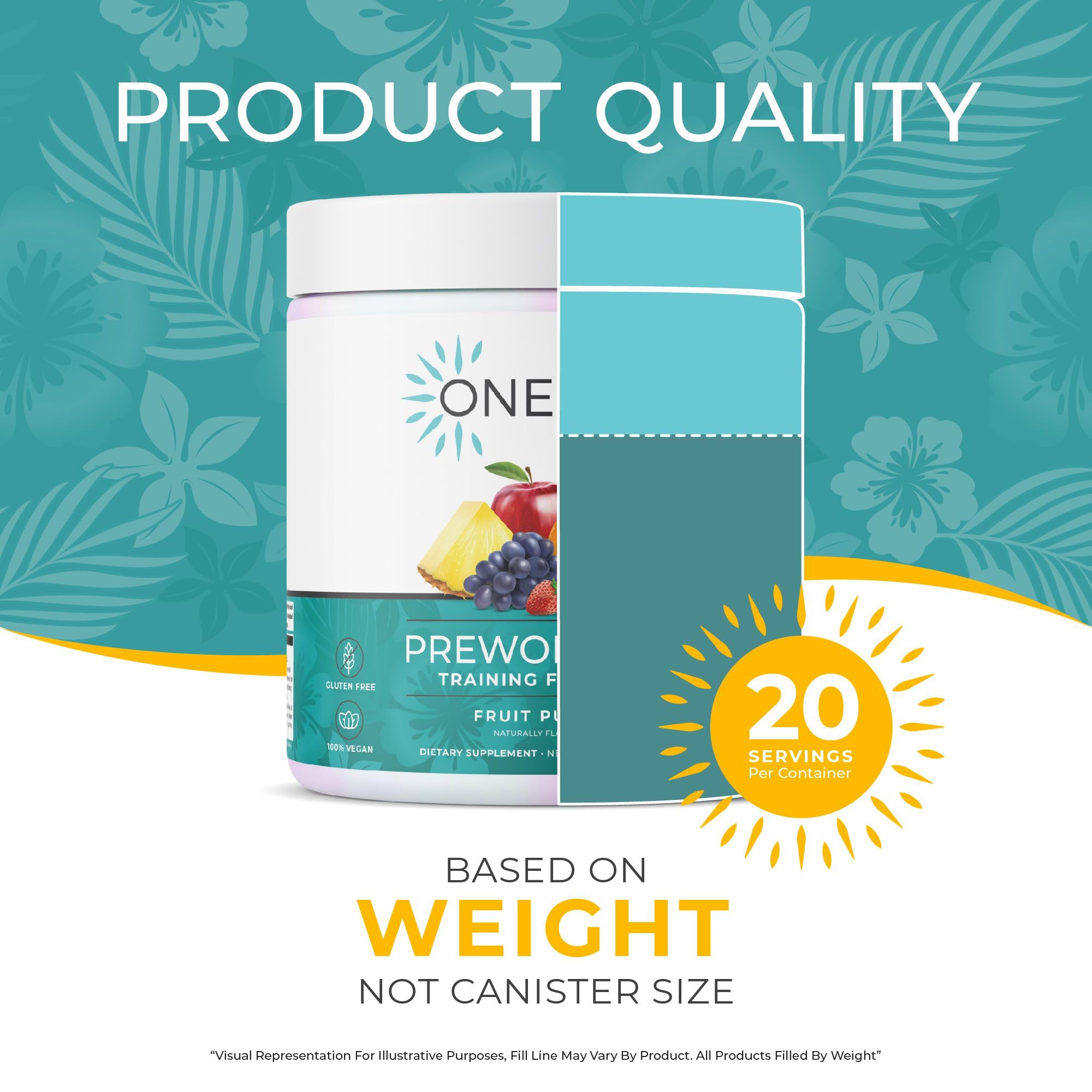 One Sol Pre-Workout for Women, Enhanced Pump & Focus, No Jitters Or Crash, Natural One Sol